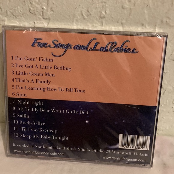 New Sealed CD Fun Songs and Lullabies 12 songs - Picture 2 of 4